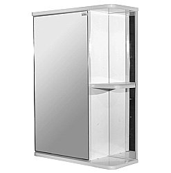 Зеркало со шкафом MIXLINE Стандарт 525513 50 левое купить в интернет-магазине сантехники Sanbest