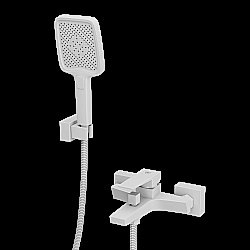 Смеситель для ванны Rush Thira TR3635-44White белый матовый купить в интернет-магазине сантехники Sanbest