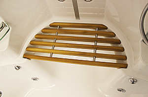 Душевой бокс Радомир Даниэла К2 140х140 1-04-6-0-5-0751 стекло матовое/профиль черный купить в интернет-магазине Sanbest