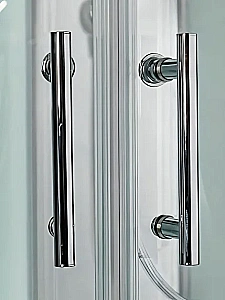Душевая кабина WeltWasser WW500 LAINE XL 1211 профиль матовый хром/стекло прозрачное купить в интернет-магазине Sanbest