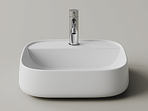 Раковина Ceramica Nova Fonte 50 CN5051 белая купить в интернет-магазине Sanbest