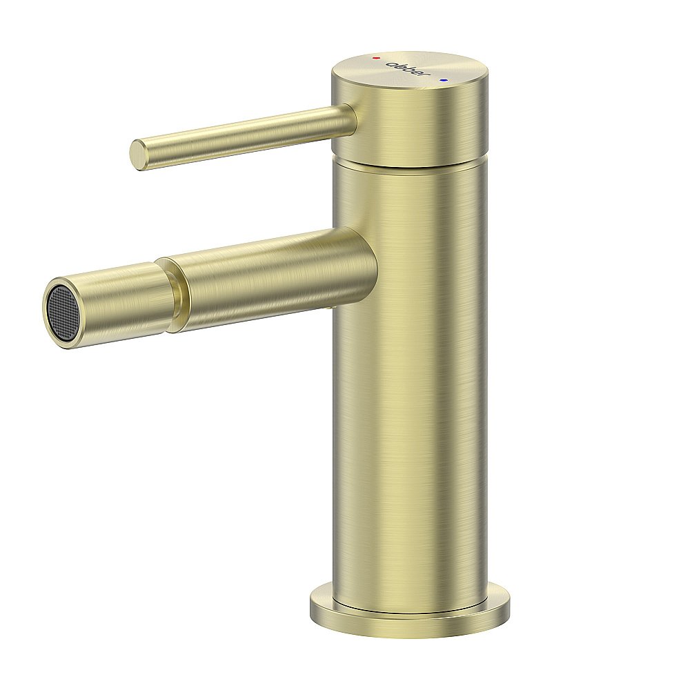 Смеситель для биде Abber Wasser Kreis 316 AF8124BG золото брашированное купить в интернет-магазине сантехники Sanbest