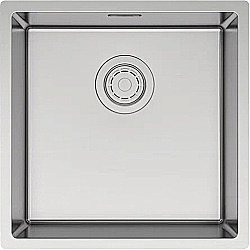 Кухонная мойка Paulmark Lassan 49 LA49-BS брашированная сталь купить в интернет-магазине сантехники Sanbest