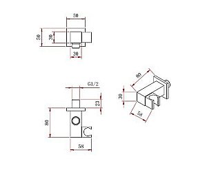 Душевая система Berges VENTAS 73002 черная матовая купить в интернет-магазине сантехники Sanbest