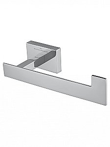 Держатель для туалетной бумаги без крышки WONZON & WOGHAND FLAT WW-9716 хром купить в интернет-магазине сантехники Sanbest