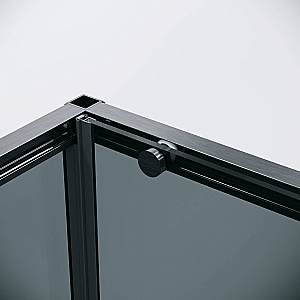 Душевой уголок Grossman Galaxy 100х100 120.K33.01.1010.42.10 стекло тонированное/профиль графит сатин купить в интернет-магазине Sanbest