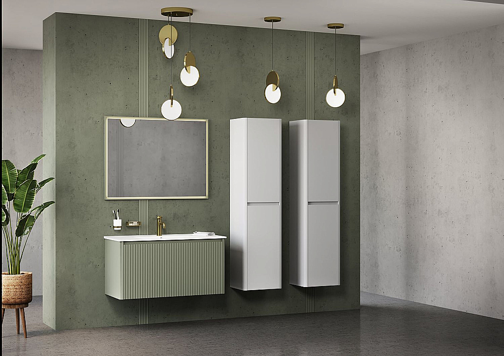 Пенал Allen Brau Gravity 40 1.370020.CGM олива матовый для ванной в интернет-магазине сантехники Sanbest