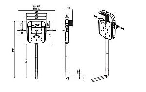 Инсталляция для чаши Генуя CREAVIT GR5006.01 купить в интернет-магазине сантехники Sanbest