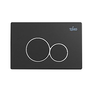 Кнопка для инсталляции Timo KULO FP-001MB черный матовый купить в интернет-магазине сантехники Sanbest