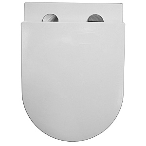 Унитаз подвесной Azario Pro PRO-0001 белый, безободковый, с крышкой микролифт купить в интернет-магазине Sanbest