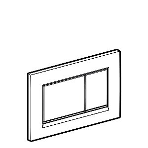 Кнопка для инсталляции Geberit Sigma 30 115.883.11.1 белый глянец купить в интернет-магазине сантехники Sanbest