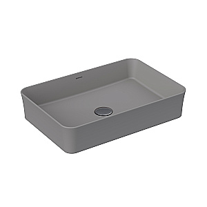 Раковина накладная BERGES Ego SL 181069 55 матовый серый купить в интернет-магазине Sanbest