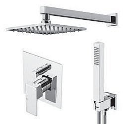 Душевая система Gattoni Kubik KTQ15/PDC0 купить в интернет-магазине сантехники Sanbest