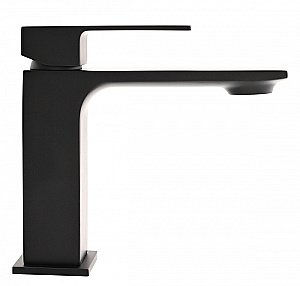 Смеситель для раковины Orange Lutz M04-021b черный купить в интернет-магазине сантехники Sanbest