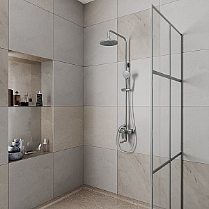 Душевая система D&K Bayern.Furth DA1523701B18 хром купить в интернет-магазине сантехники Sanbest