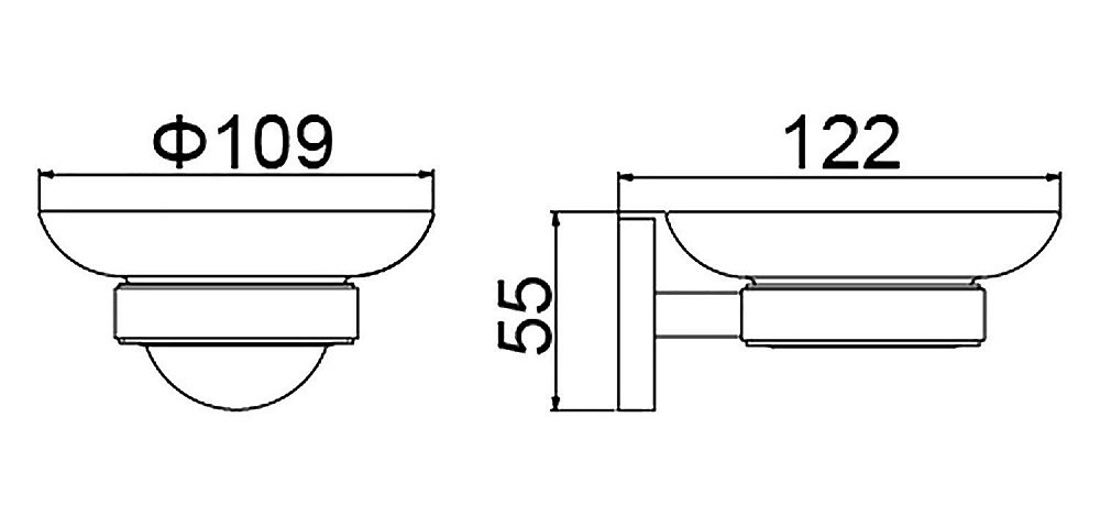 Мыльница Timo Saona 13021/03 купить в интернет-магазине сантехники Sanbest