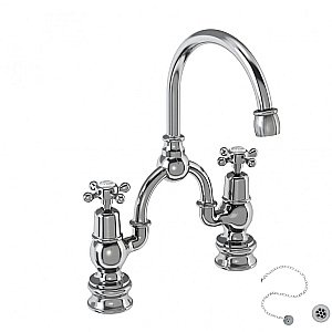 Смеситель для раковины Burlington Regent CLR27-QT+W1 купить в интернет-магазине сантехники Sanbest