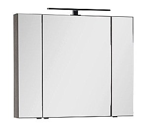 Зеркальный шкаф Aquanet Эвора 100 дуб антик купить в интернет-магазине сантехники Sanbest