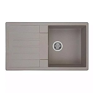 Кухонная мойка Акватон Верона 85 серый шелк купить в интернет-магазине сантехники Sanbest
