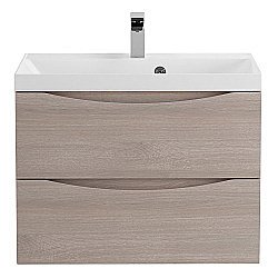 Тумба с раковиной Belbagno MARINO 65 подвесная Rovere Grigio для ванной в интернет-магазине Sanbest