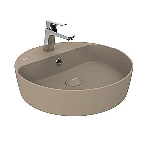 Накладная раковина CREAVIT Loop 45 LP146-00CM00E-0000 капучино матовый купить в интернет-магазине Sanbest