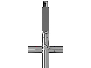 Смеситель для ванны Ravak Chrome II CR II 080.00CR X070456 хром глянцевый купить в интернет-магазине сантехники Sanbest