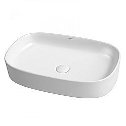 Раковина накладная ABBER Rechteck AC2209 белая купить в интернет-магазине Sanbest