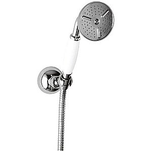 Душевой гарнитур Cezares ARTICOLI VARI-CZR-KD хром/ручка белая купить в интернет-магазине сантехники Sanbest