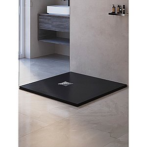 Душевой поддон RGW ST-G Stone Tray 16152100-02 100x100 графит купить в интернет-магазине Sanbest