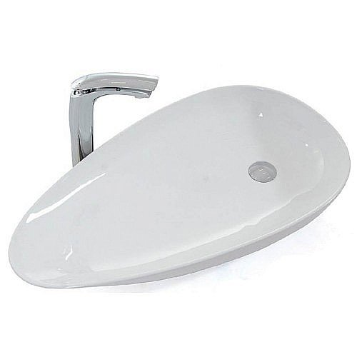 Раковина накладная CeramaLux N 55 7862-2 белая купить в интернет-магазине Sanbest