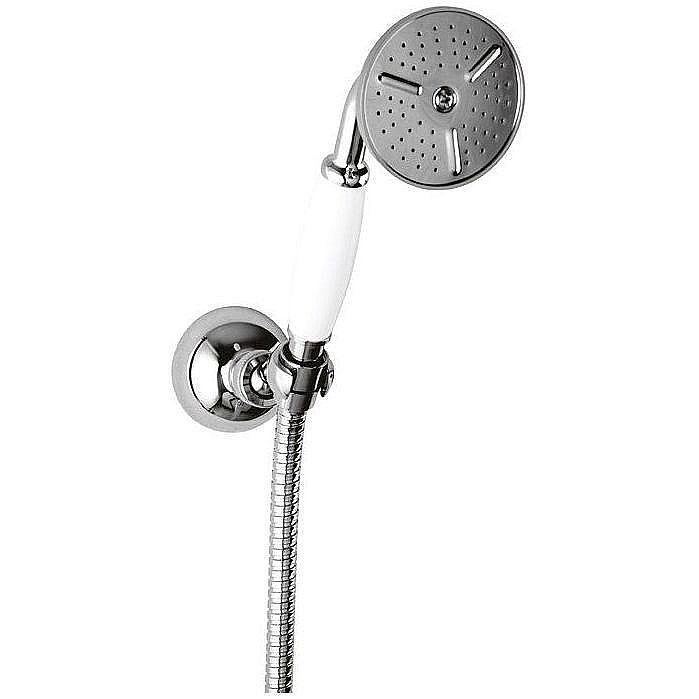 Душевой гарнитур Cezares ARTICOLI VARI-CZR-KD хром/ручка белая купить в интернет-магазине сантехники Sanbest