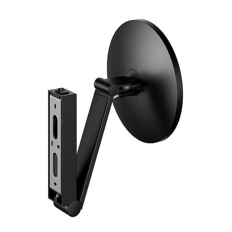 Зеркало косметическое KEUCO iLook_move 17612139004  хром черный купить в интернет-магазине сантехники Sanbest