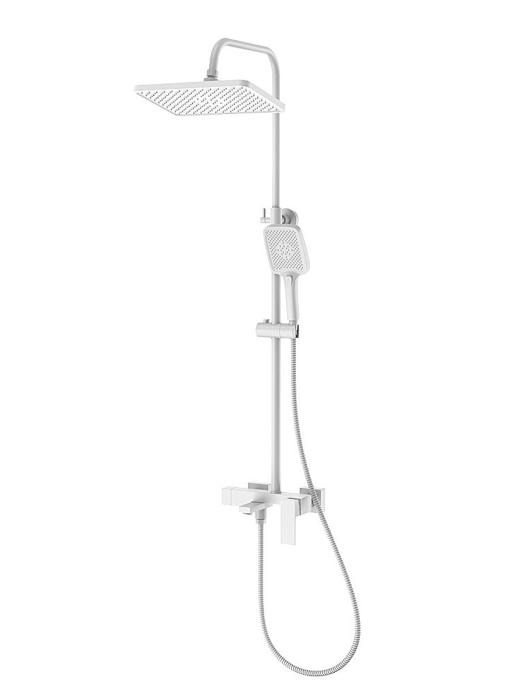Душевая система Rush Thira TR3635-50White белая матовая купить в интернет-магазине сантехники Sanbest