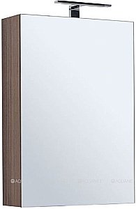 Зеркальный шкаф Aquanet Нью-Йорк 60 орех купить в интернет-магазине сантехники Sanbest