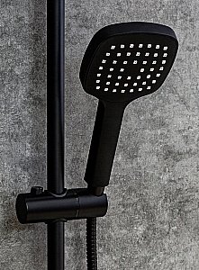 Душевая гарнитура Orange O-Shower OS804b черный купить в интернет-магазине сантехники Sanbest