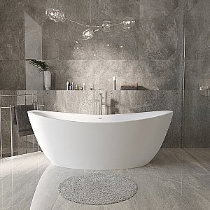 Ванна акриловая Grossman Galaxy GR-1402M 180х85 белая матовая купить в интернет-магазине Sanbest