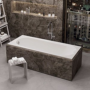 Ванна Alba Spa Baline ВПР0010000100 150х70 белая купить в интернет-магазине Sanbest