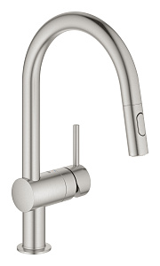 Смеситель для кухни Grohe Minta 32321DC2 суперсталь купить в интернет-магазине сантехники Sanbest