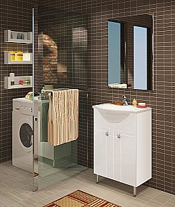 Раковина мебельная Santek Селигер 61 1.WH11.0.268 белая купить в интернет-магазине Sanbest