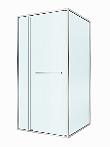 Душевой уголок CEZARES LUX-AH-FS-11-100/90-C-CR 100х90 профиль хром/стекло прозрачное купить в интернет-магазине Sanbest