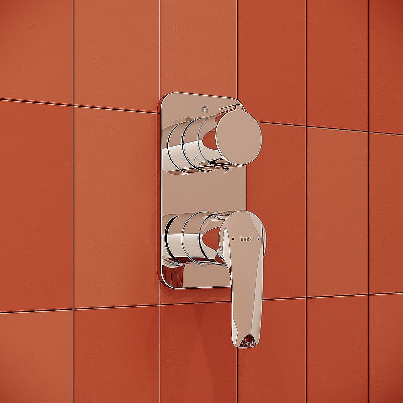 Смеситель для душа Iddis Ray RAYSB00i68 хром купить в интернет-магазине сантехники Sanbest