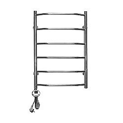 Полотенцесушитель электрический Domoterm Лаура П6 500x800 EL хром левый купить в интернет-магазине сантехники Sanbest