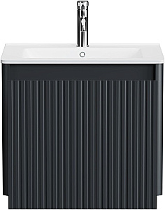 Тумба с раковиной Allen Brau Gravity 60 1.370016.AM антрацит матовый для ванной в интернет-магазине Sanbest