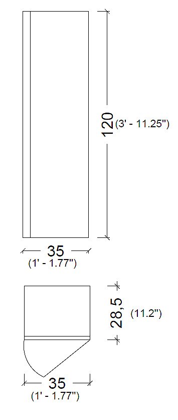 Пенал Armadi Art Vallessi 836-C glossy Кашемир глянец для ванной в интернет-магазине сантехники Sanbest