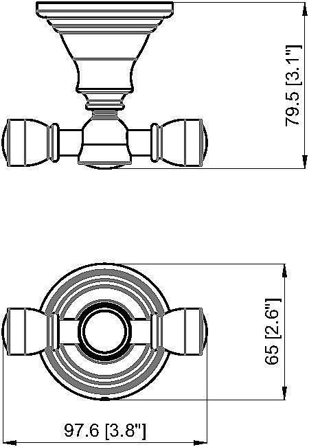 Крючок Savoy SV4 CHR хром купить в интернет-магазине сантехники Sanbest