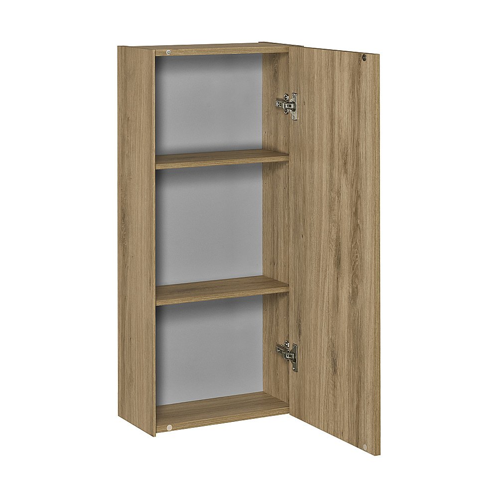 Шкаф Акватон Либерти 40 дуб эльвезия для ванной в интернет-магазине сантехники Sanbest