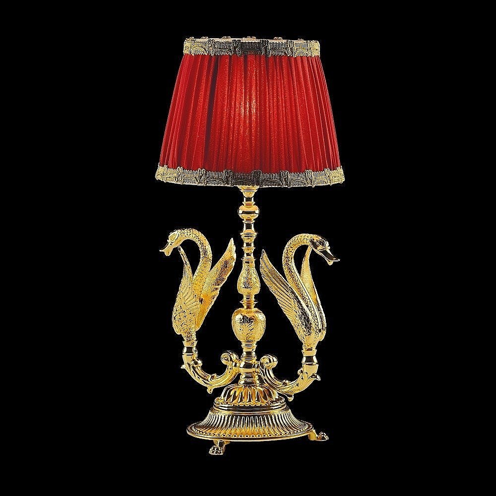 Лампа настольная Migliore Luxor 26142 золото купить в интернет-магазине сантехники Sanbest