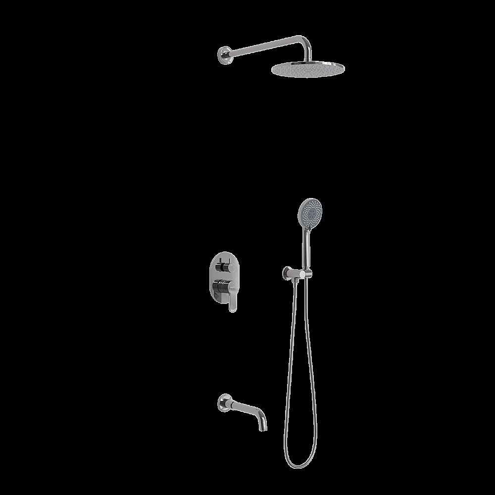 Душевая система Berges NARDIS 3R 71007 хром купить в интернет-магазине сантехники Sanbest