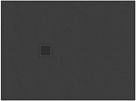 Душевой поддон Ravak SLATE PRO 120x90 XA03G733010 черный купить в интернет-магазине Sanbest
