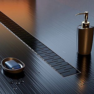 Душевой лоток PAINI Medium CH650MC 65 черный матовый купить в интернет-магазине Sanbest